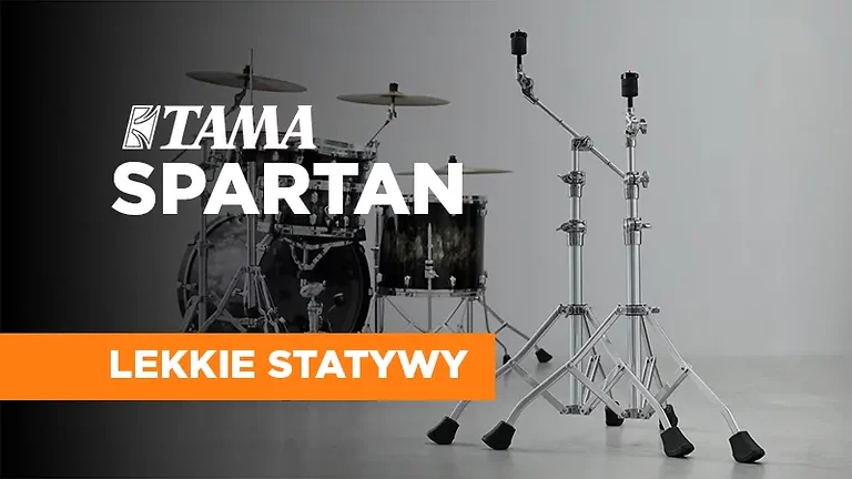 Tama SPARTAN - lekkie statywy perkusyjne