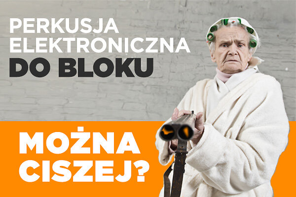 Perkusja elektroniczna do bloku