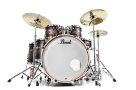 Pearl Decade Maple 22 (Satin Brown Burst) + Floor Tom 14