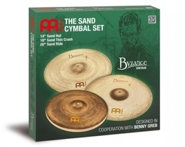 Meinl Byzance Vintage Sand Cymbal Set - Benny Greb