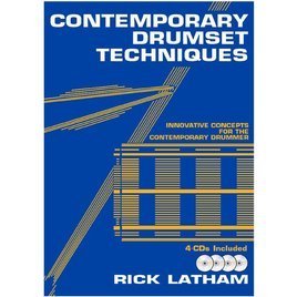 Rick Latham Contemporary Drumset Techniques książka + 4 CD