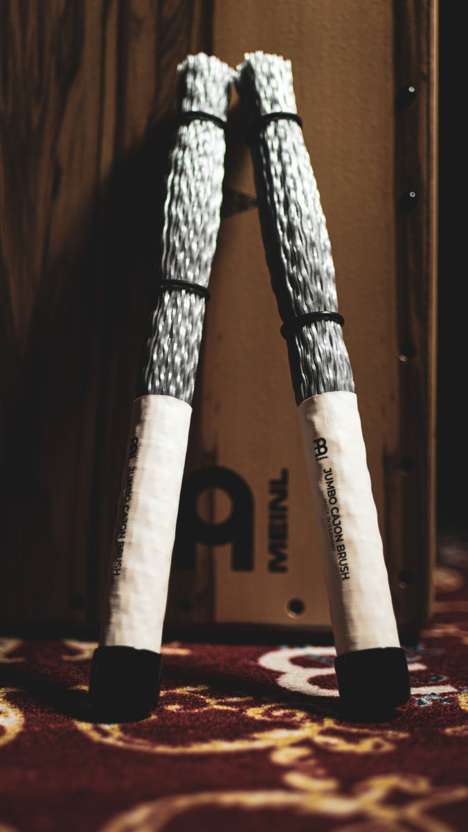 Meinl Jumbo Cajon Brush Rózgi Nylonowe Sklep DrumCenter.pl