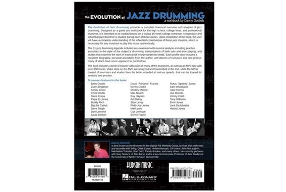 Danny Gottlieb - The Evolution of Jazz Drumming - książka + kod