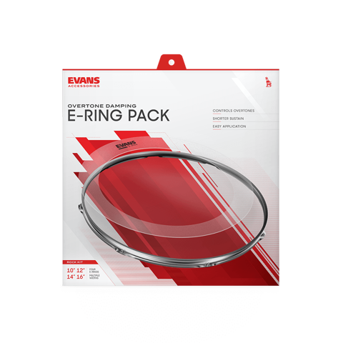 Evans E-Ring Rock Pack 10 12 14 16