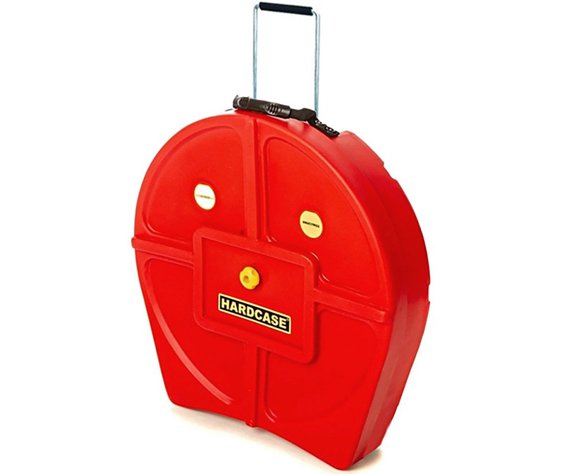 Hardcase HN9CYM RED Case na Talerze 9 sztuk do 22"