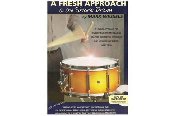 Mark Wessels - A Fresh Approach to the Snare Drum - książka + dodatki