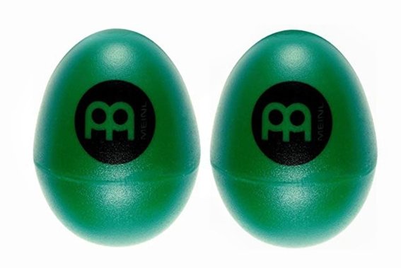 Meinl - Egg Shaker Green  2 sztuki 